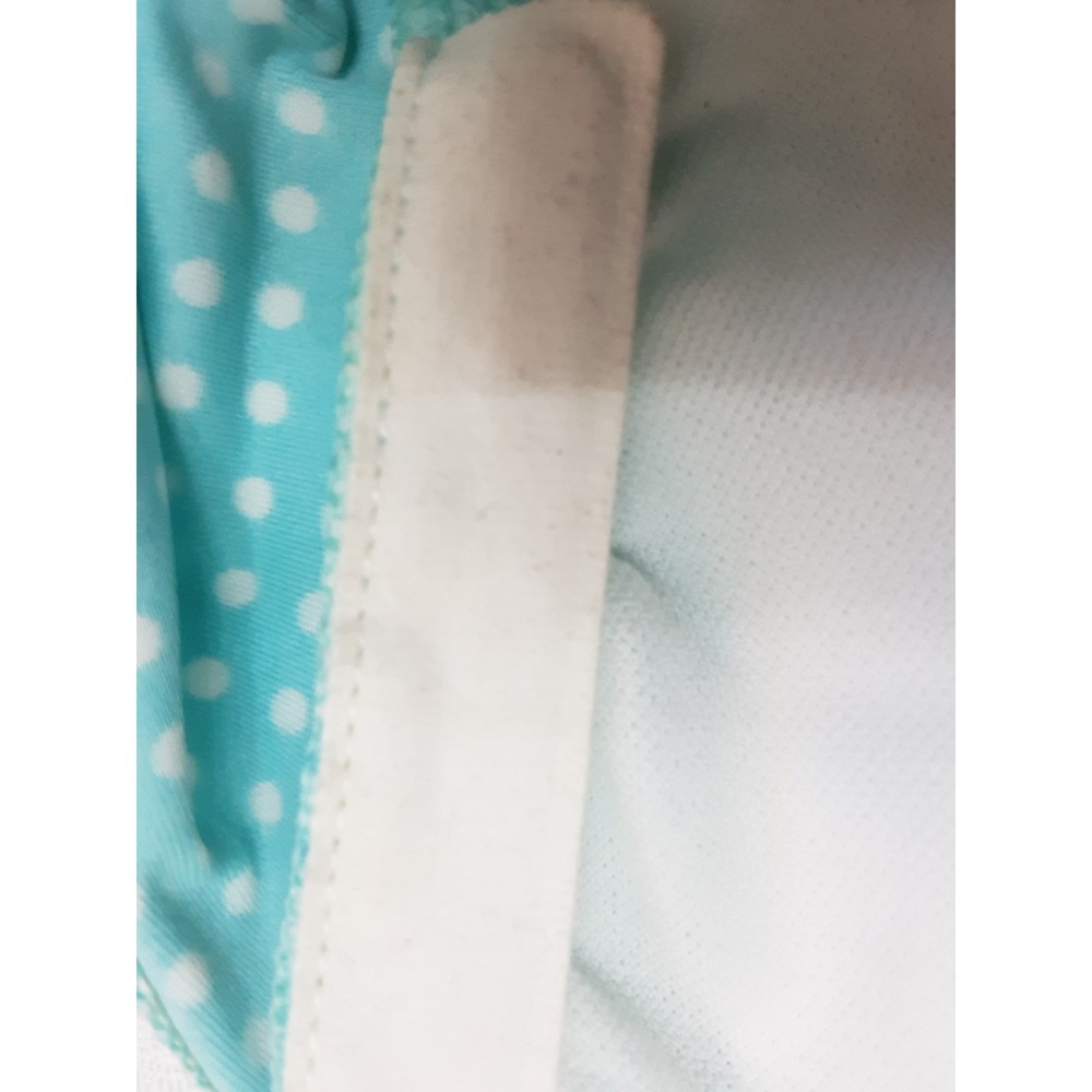 Ralph Lauren Separates Top Womens Size 6 Blue White Polka dots Swim Halter - Picture 14 of 16